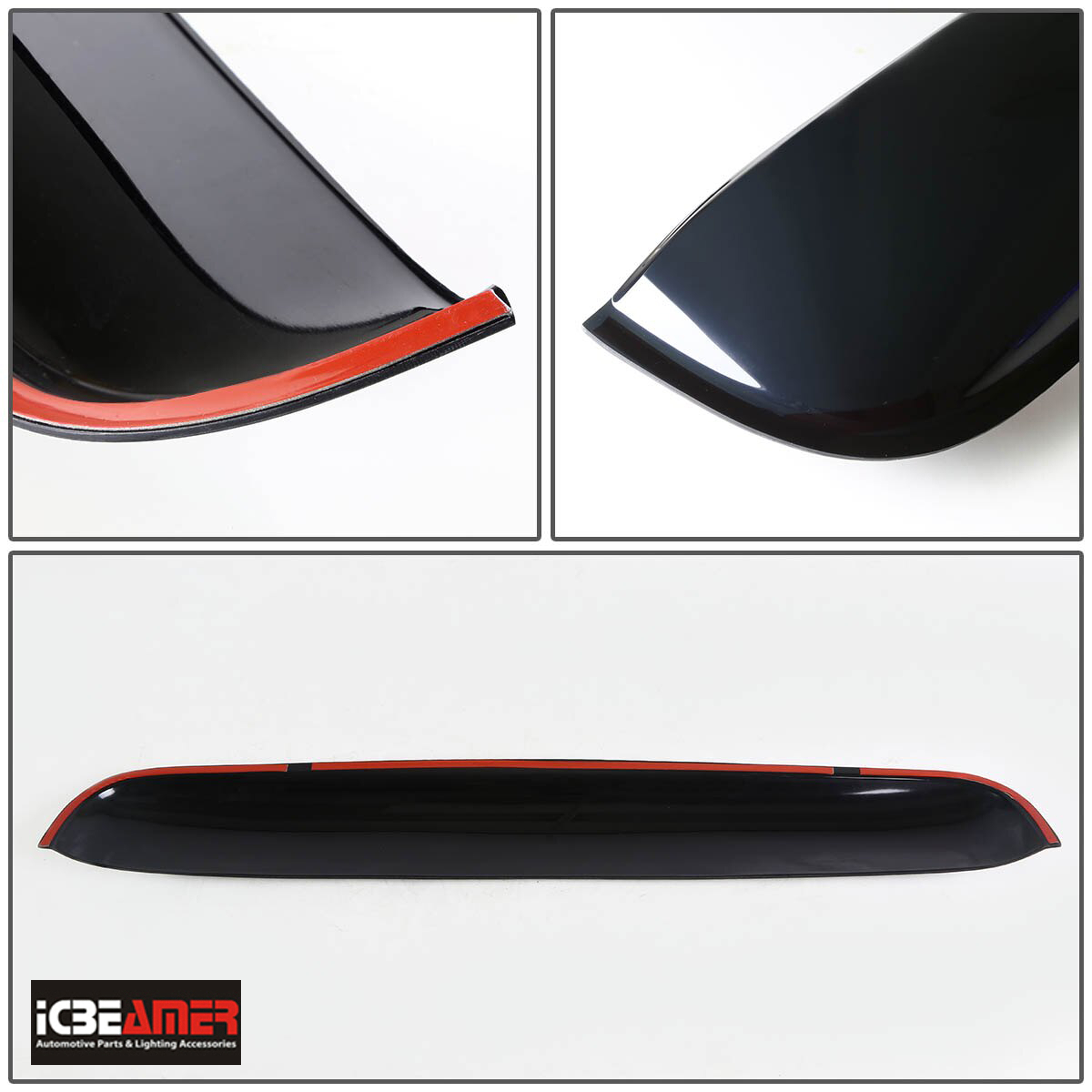 38.6" UNIVERSAL SUN/MOON ROOF SUNROOF VISOR SHADE RAIN/WIND GUARD